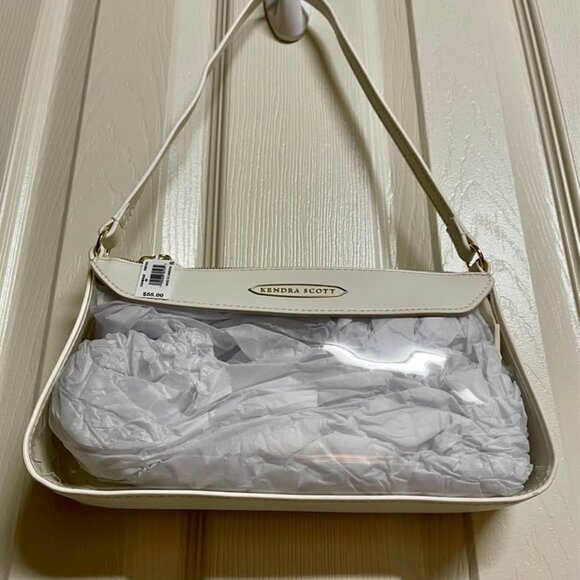 Kendra Scott Clear Mini See-Through Game Shoulder Bag NWT - Picture 1 of 2